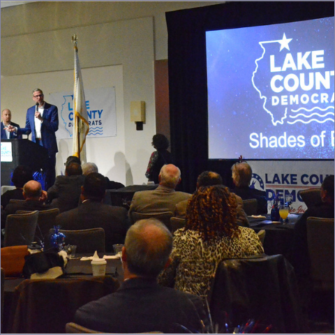 In the September 13th Issue: Lake Dems 2nd Annual Shades of Blue Fundraiser ● Democrats’ Healthcare Policies Save Money and Lives ● September is Suicide Prevention Month ● Governor JB Pritzker is Coming to Lake County to Support State’s Attorney Eric Rinehart ● Lake County Board Allocates All of the $135.2M in American Rescue Plan Act (ARPA) Funds ● Senator Mary Edly-Allen Petition Kickoff in Round Lake ● Sara Knizhnik Fundraiser for Re-Election to the Lake County Board ● Did You Get Your Lake Dems Hat Yet? ● What Goes Great with a Lake Dems Hat? A Lake Dems T-Shirt, of Course! ● ICYMI ● Upcoming Events