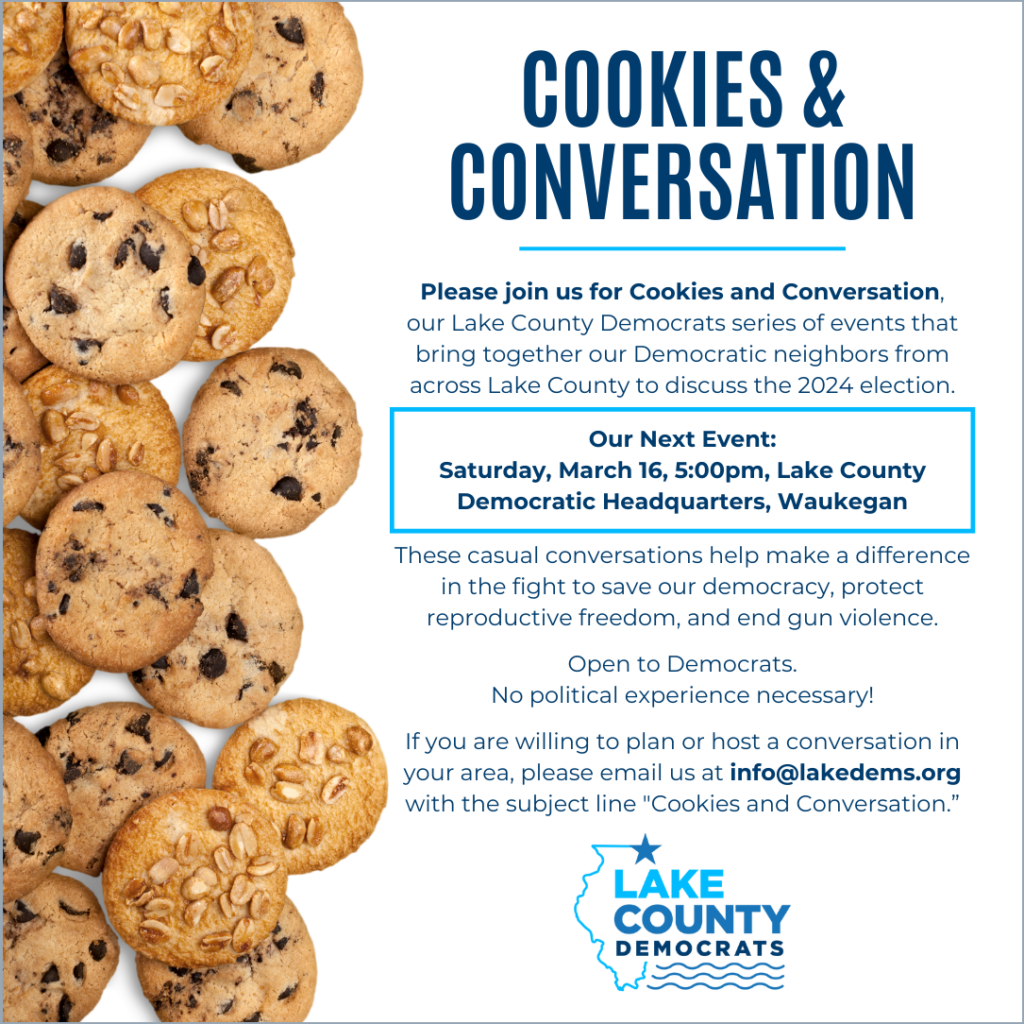 We Had 'Cookies & Conversation' With Democratics in Waukegan