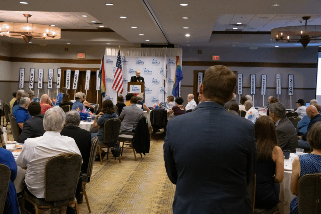 On Saturday, June 14, Lake Dems will gather for our Annual Democrats Defending Democracy Reception on Flag Day, which is also NO KINGS Day.